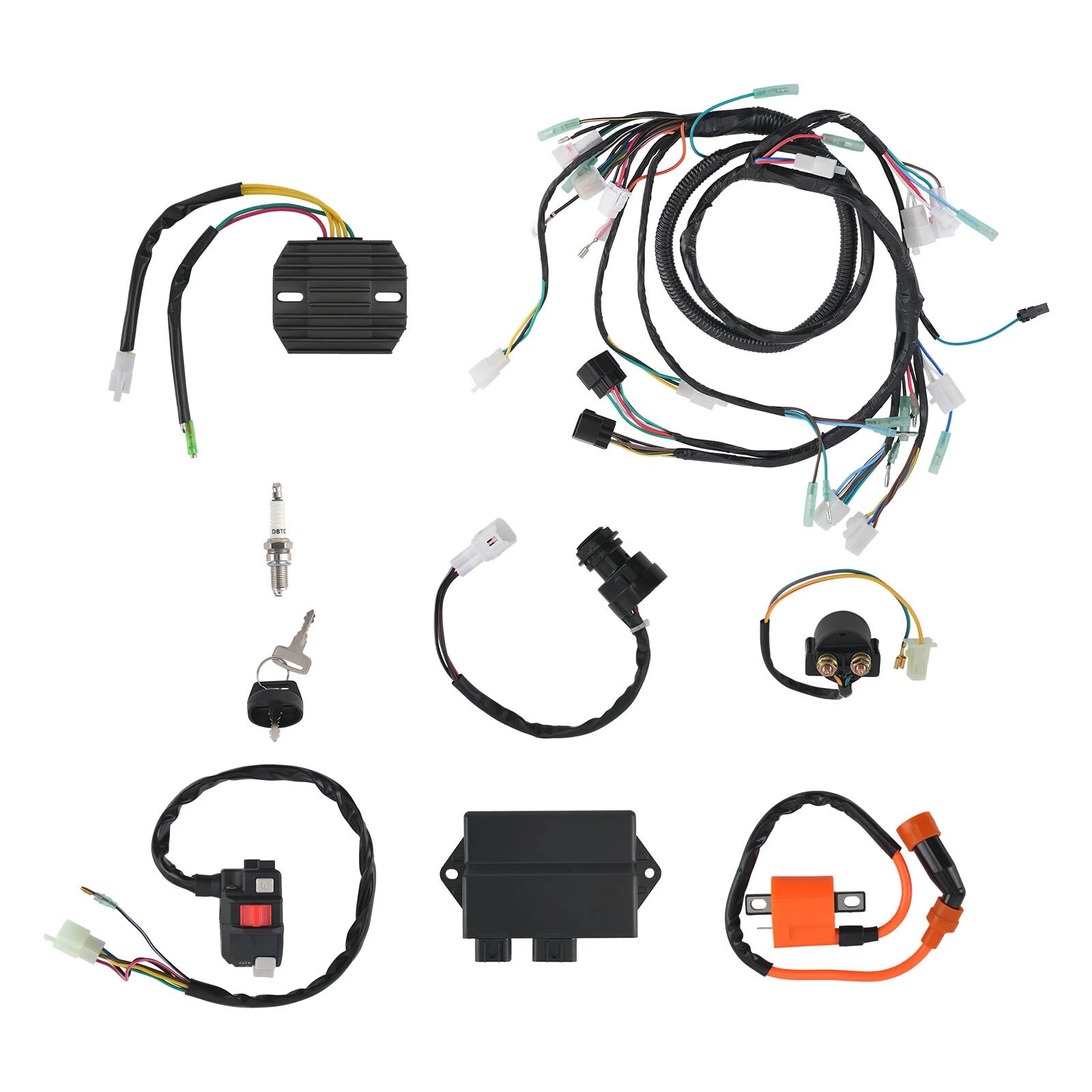 Ignition Coil CDI Regulator Wire Harness for Yamaha Warrior 350 (1997–2021)