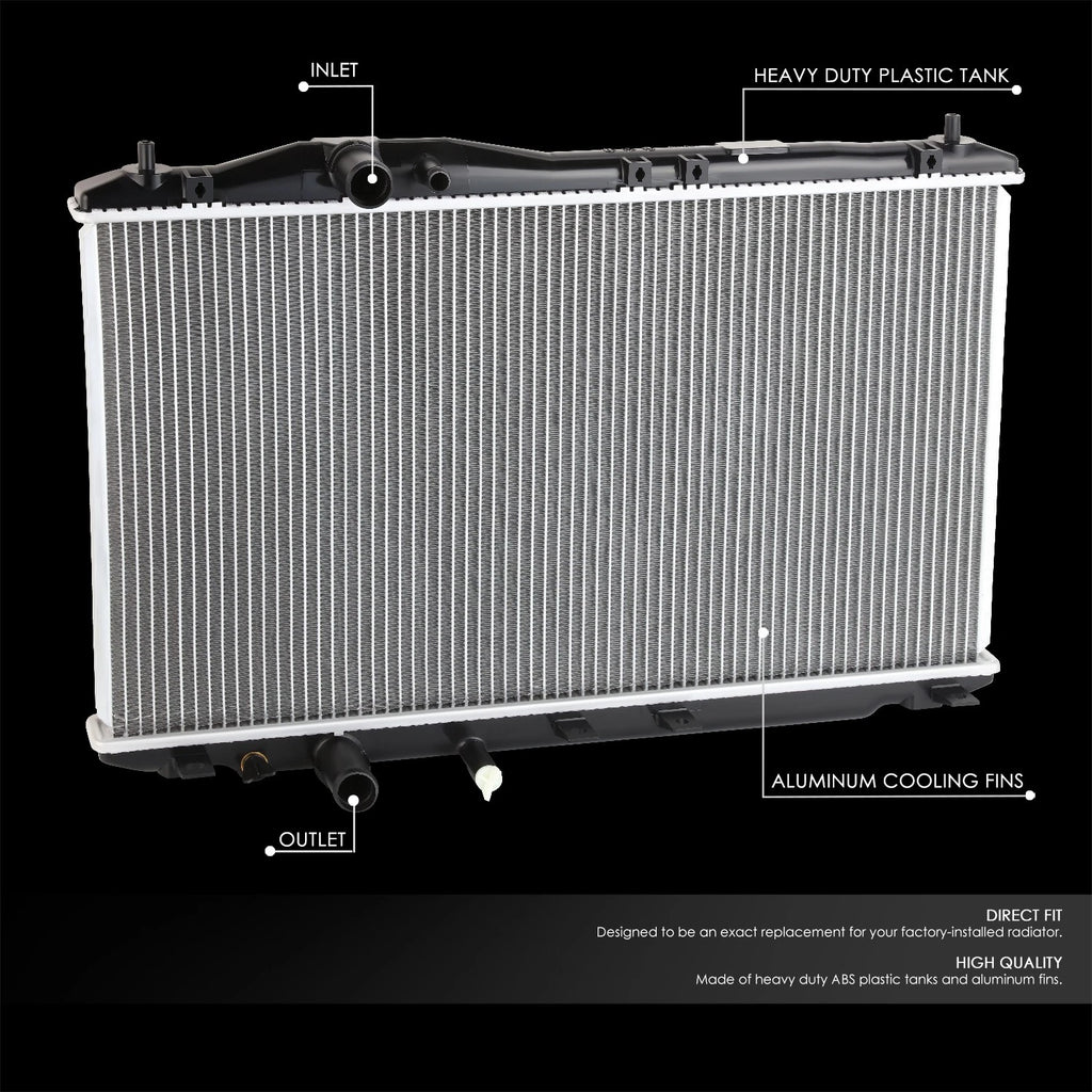 Aluminum Core Racing Cooling Radiator for Acura ILX (2016–2022) DPI 13537