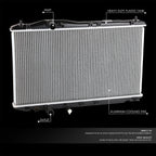 Aluminum Core Racing Cooling Radiator for Acura ILX (2016–2022) DPI 13537