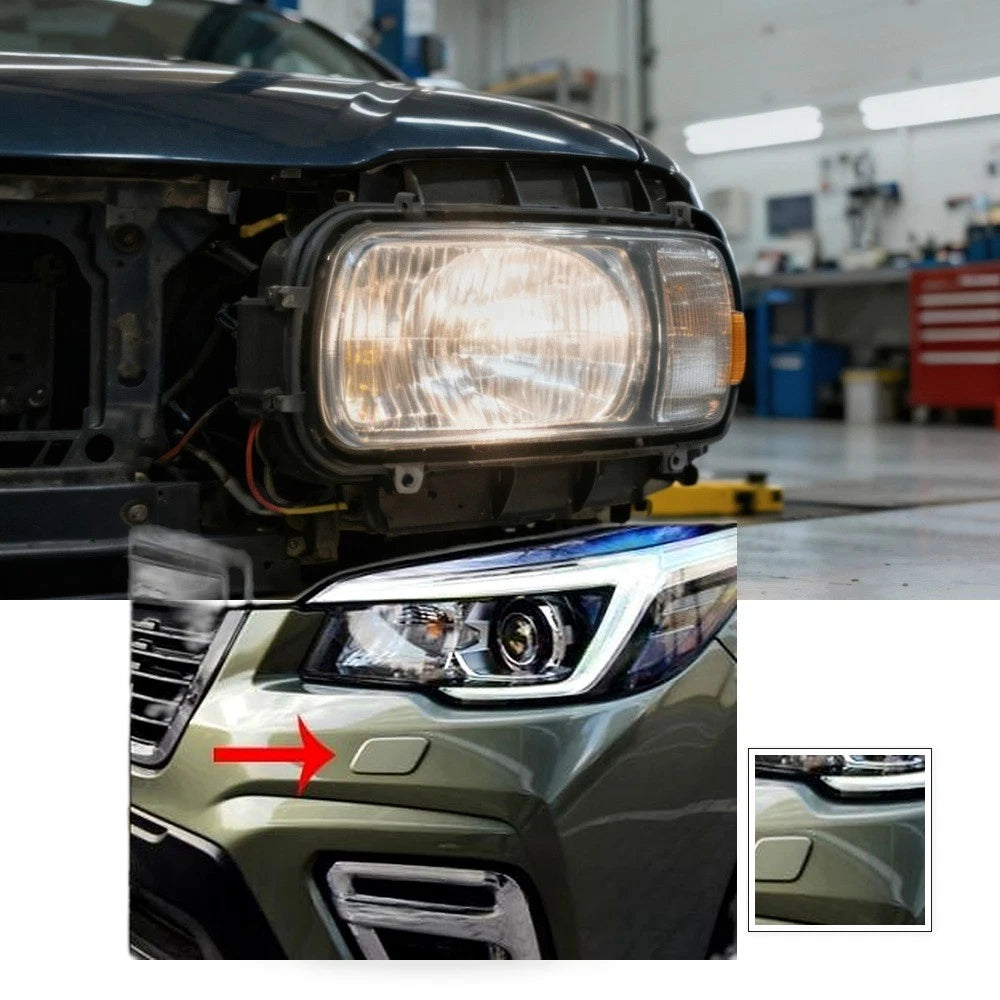 Headlight Washer Nozzle Cover for Subaru Forester (2018–2020) Driver Left