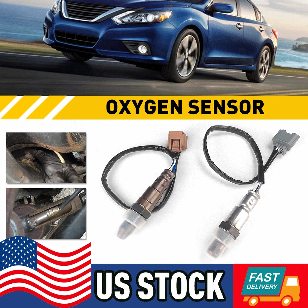 2X O2 Oxygen Sensors for Nissan Altima (2013–2017)