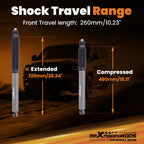 Front Lift Shocks Pair for Dodge RAM 2500/3500 4WD (2003–2024)