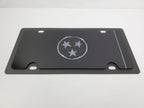 Metal License Plate Tag Rear for Daytona Tennessee State Flag Stainless (2016–2026)
