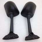Black Racing Mirrors for Suzuki GSXR 1000 / SV650 (2003–2006)