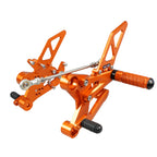 Set of 2 Rearsets Foot Pegs for KTM 790 Duke (2018–2022) 890 Duke (2020–2022)