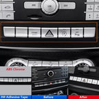 CD Panel Function Switch Cover Trim for Mercedes A Class W176, B Class W246