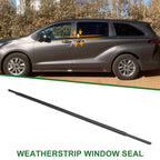 1pc Rear Right Window Seal No. 6818008020 for Toyota Sienna (2011–2022)