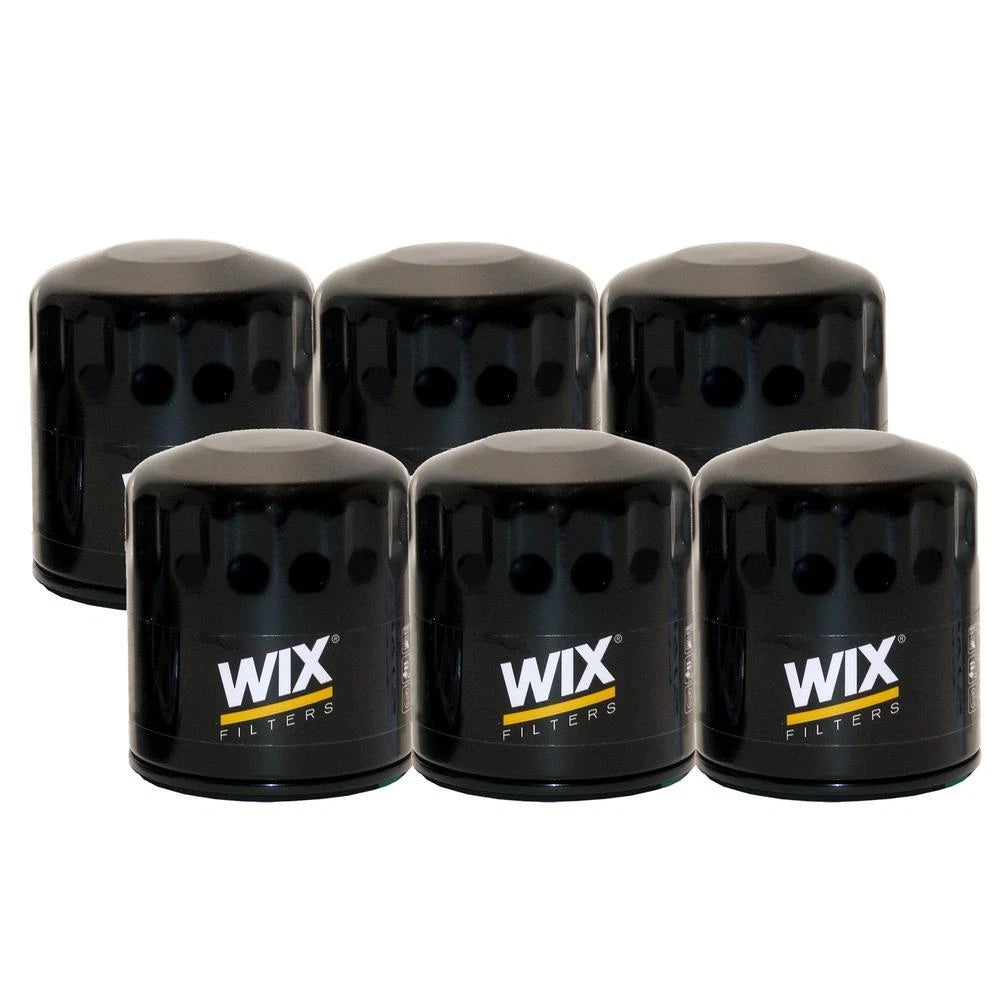 Set of 6 Engine Oil Filters 51040 for Cadillac GMC Jeep Pontiac Saab