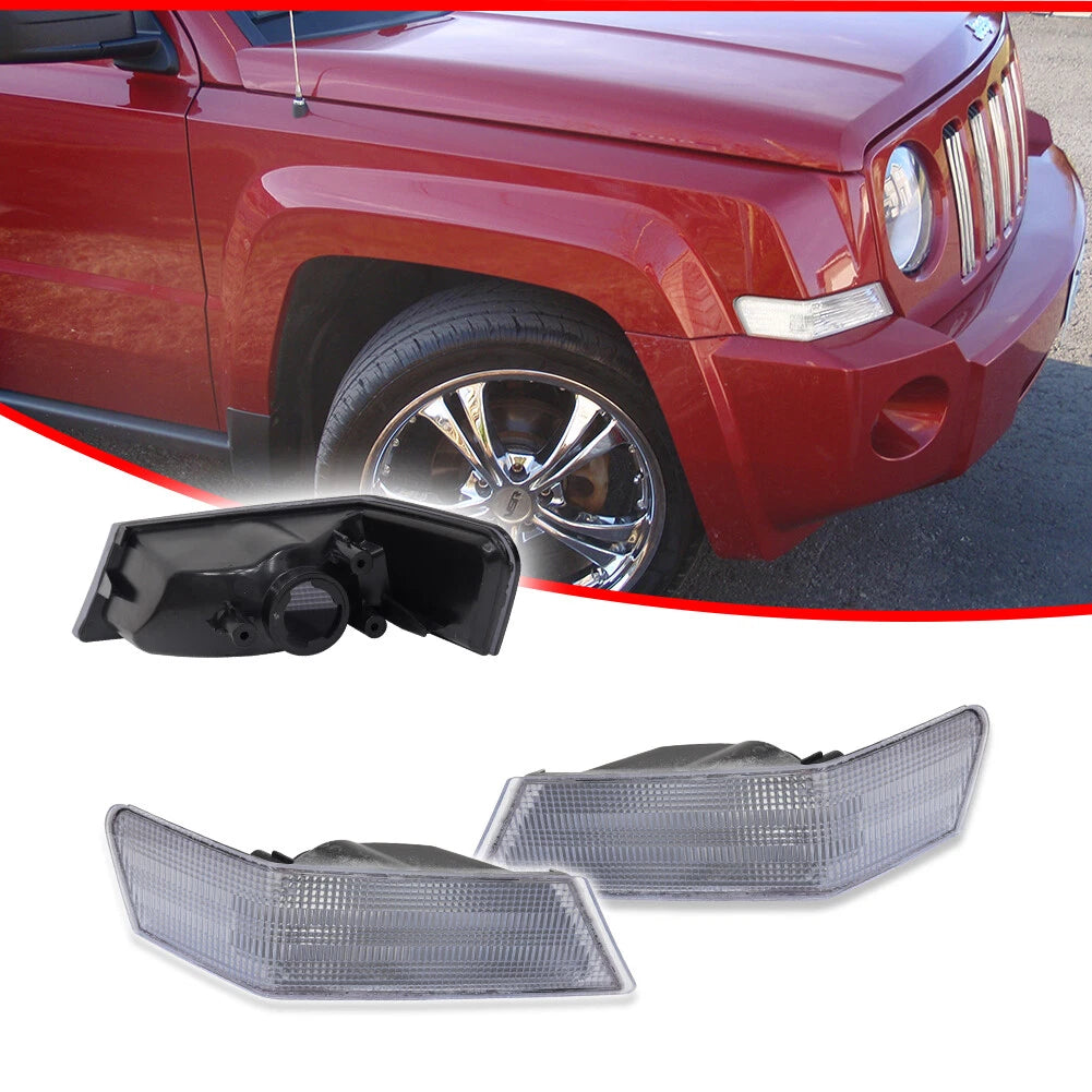 Turn Signal Directional Lamp Pair for Jeep Patriot (2007–2017)