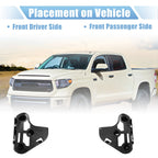 Set of 2 Front Bumper Brackets for Toyota Tundra (52116-0C050, 52115-0C060)