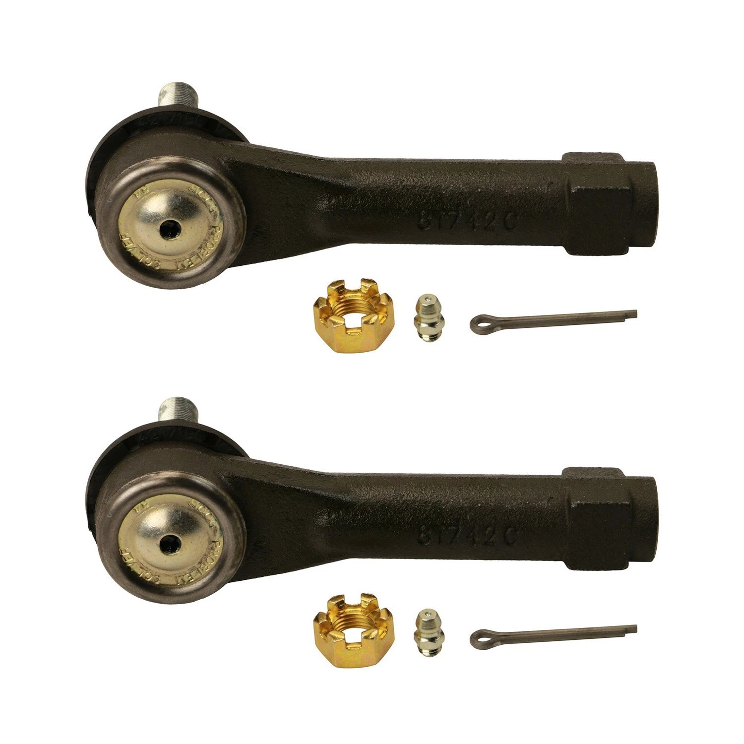 2X Front Outer Steering Tie Rod End Kit for Pacifica Grand Caravan (2004–2020)
