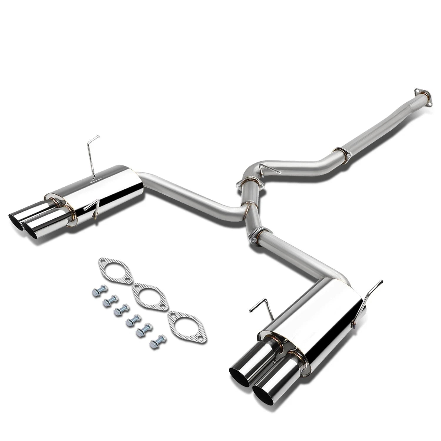 Catback Exhaust for Subaru WRX STI VA Sedan (2015–2017) w/Quad 3"OD Tip