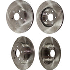 Front and Rear Brake Rotors for Dodge Grand Caravan (1997–2000)