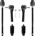 Front Tie Rods Inner and Outer for 2005–2010 Pontiac G6 (EV80988 ES800086)