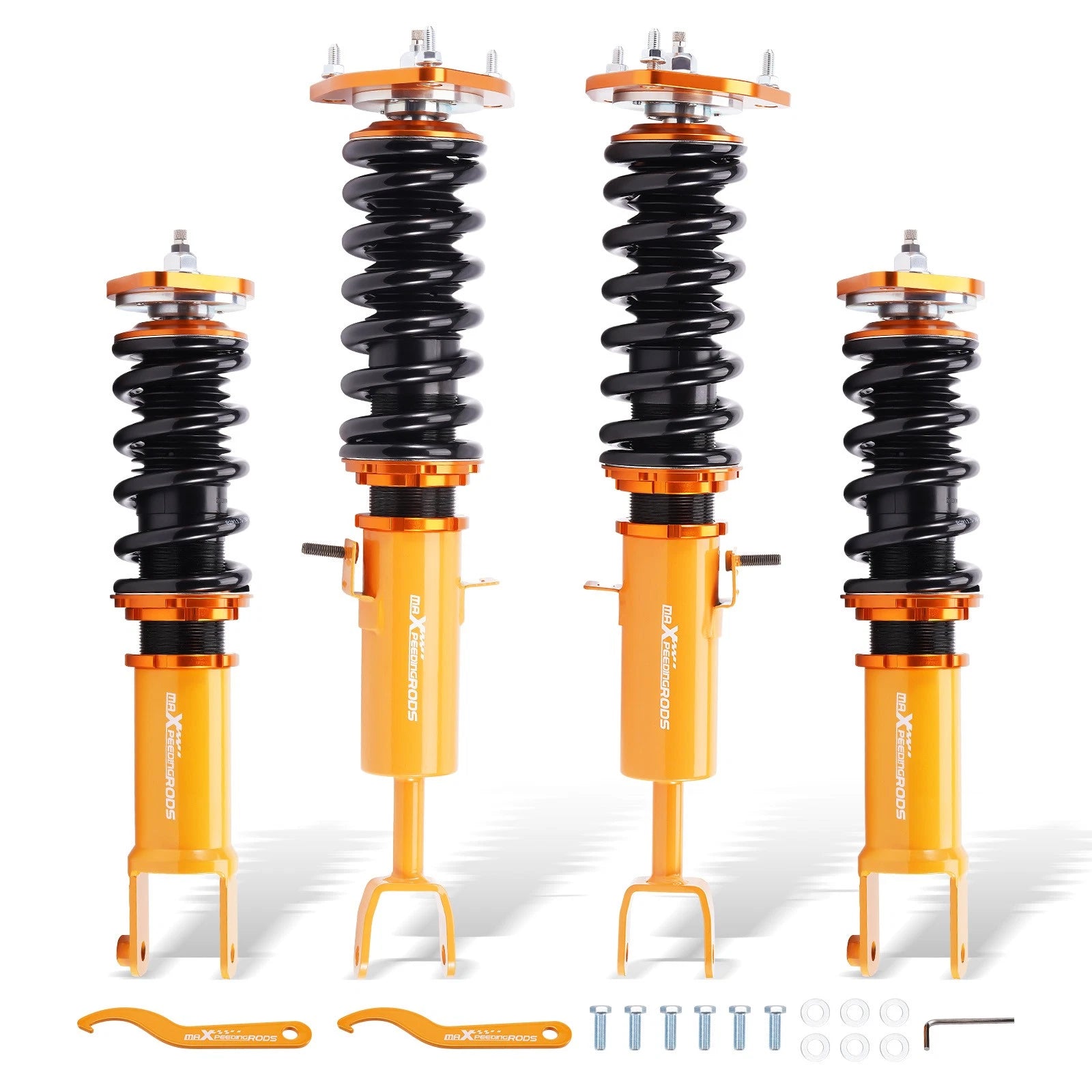 24-Step Adjustable Damping Coilovers Suspension Kit for Nissan 350Z (2003–2009)