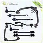 10pcs Tie Rod End Control Arm Kit Sway Bar End Link for Mazda B2500 (1997–2001)