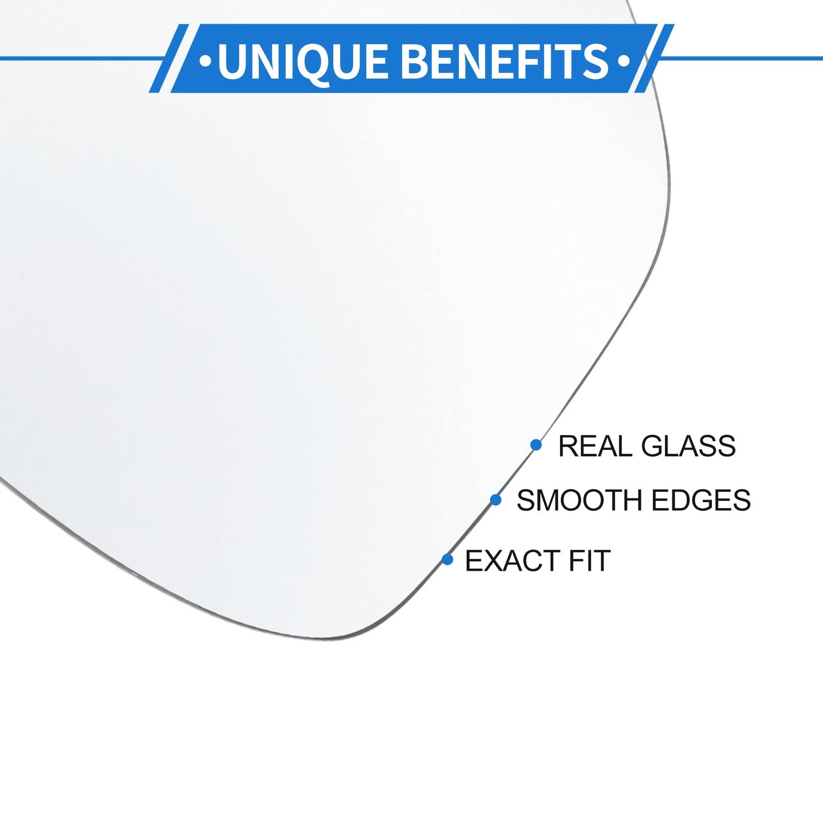 Heated Mirror Glass for Ford Transit Custom (2023)