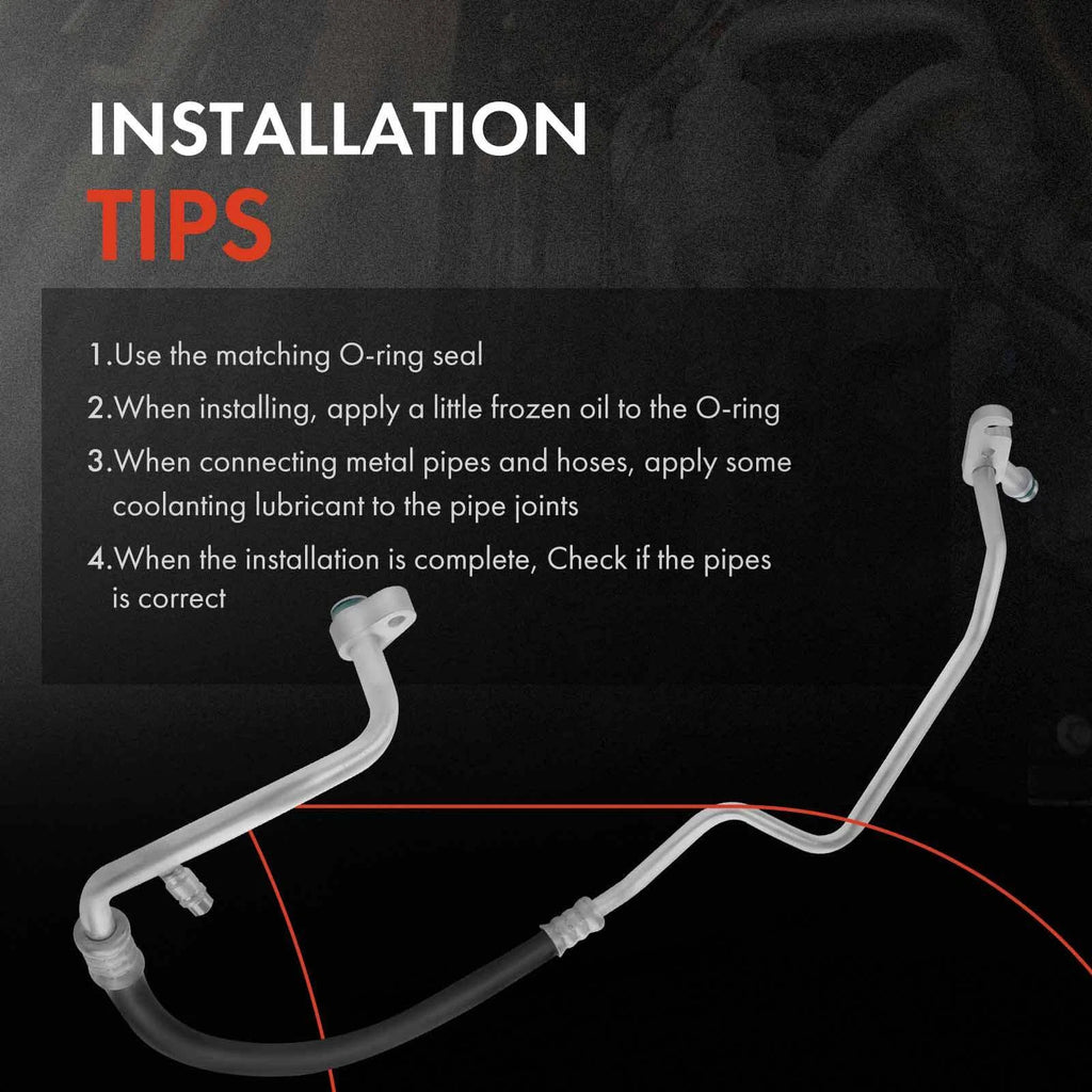 A/C Suction Line Hose Assembly for Subaru Crosstrek (2018–2019)