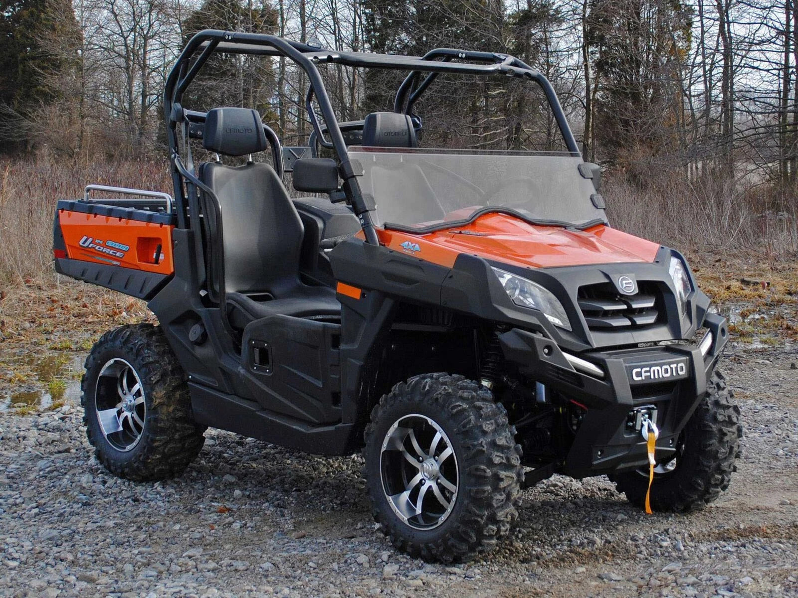 Scratch Resistant Half Windshield for CFMOTO UForce 800 (2014–2022)