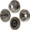 Front and Rear Disc Brake Rotors for Chevrolet S10 (1998–2003)