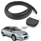1.7m Black Seal Trim Moulding Strip for Front Windshield Panel (All Years)