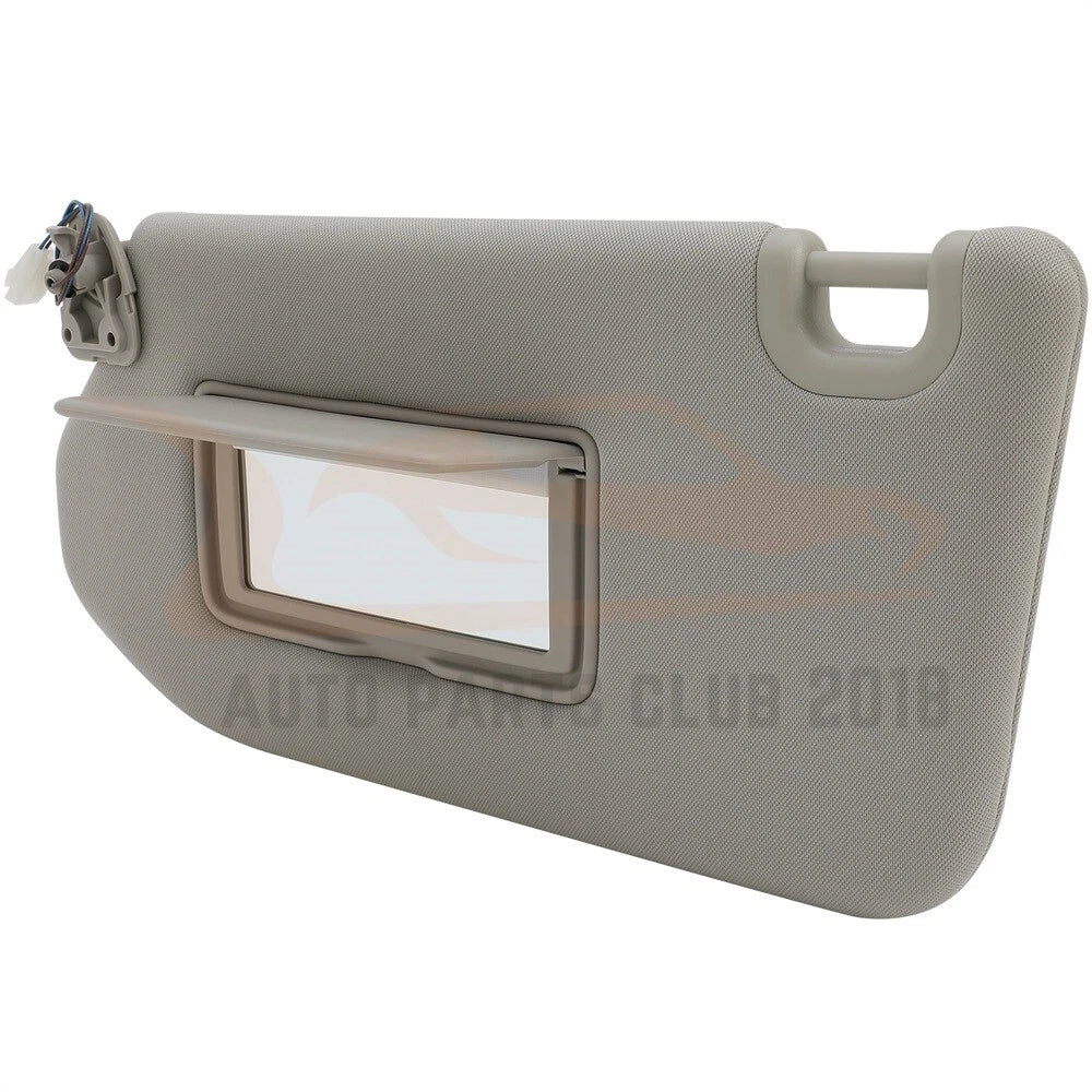 Left Gray Sun Visor with Lamp for Infiniti JX35 (2013)