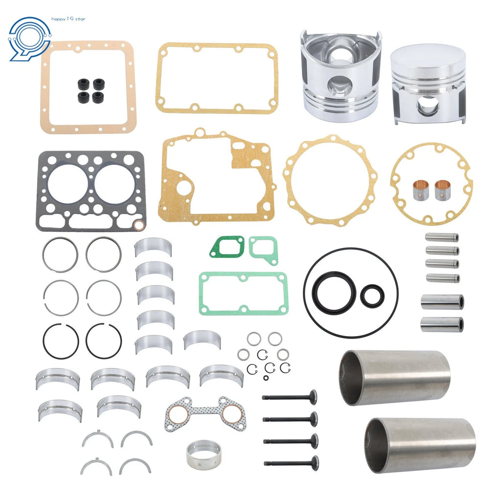 Overhaul Rebuild Kit for Kubota Z500 ZB500 (Engine Repair)