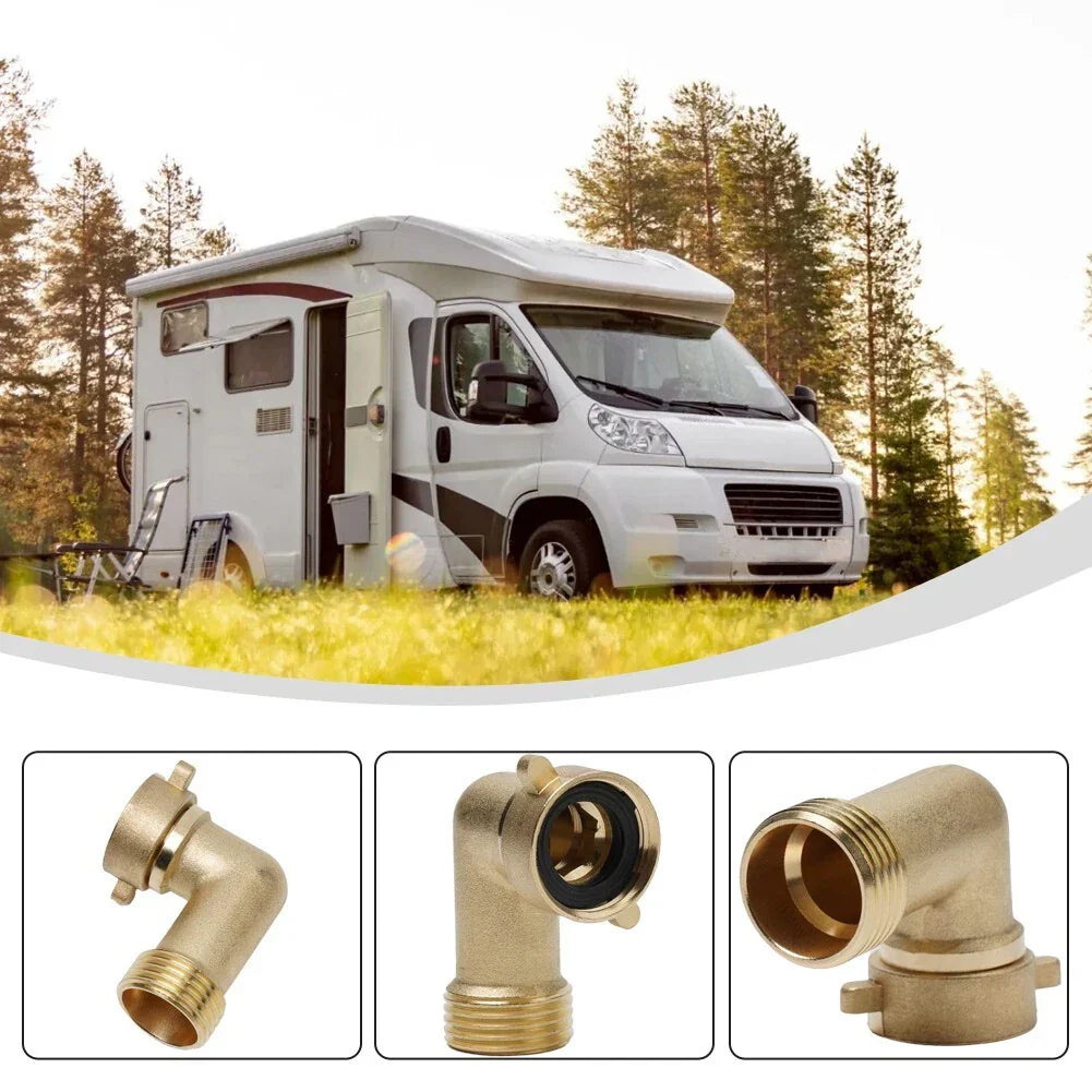 Water Hose / 90 Degree / Angle Elbow for RV Trailer Travel Camper