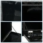 18" x 17" x 18" Black Aluminum Tool Box for Pickup Truck (Fits )