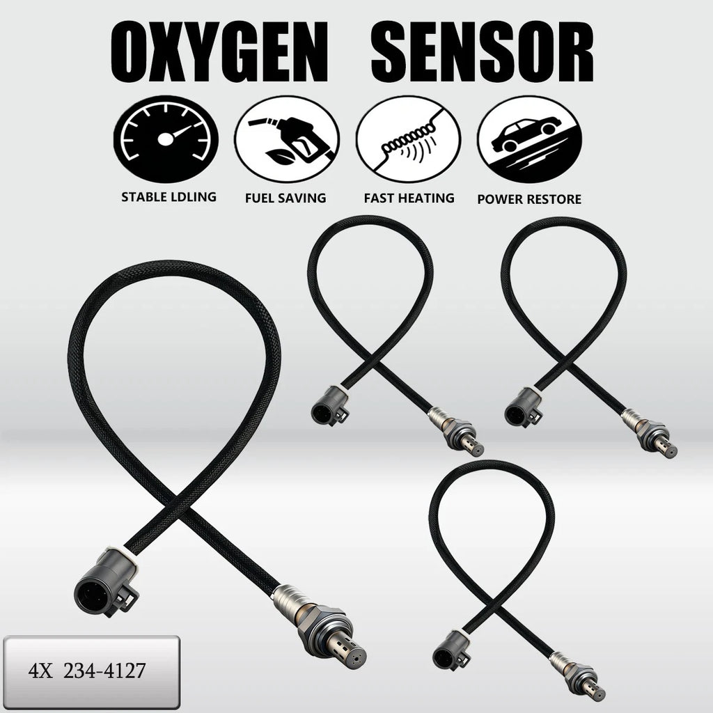 Set of 4 Oxygen Sensors for Ford Explorer (1996–2005) 4.0/4.6L 5.4L 234-4127