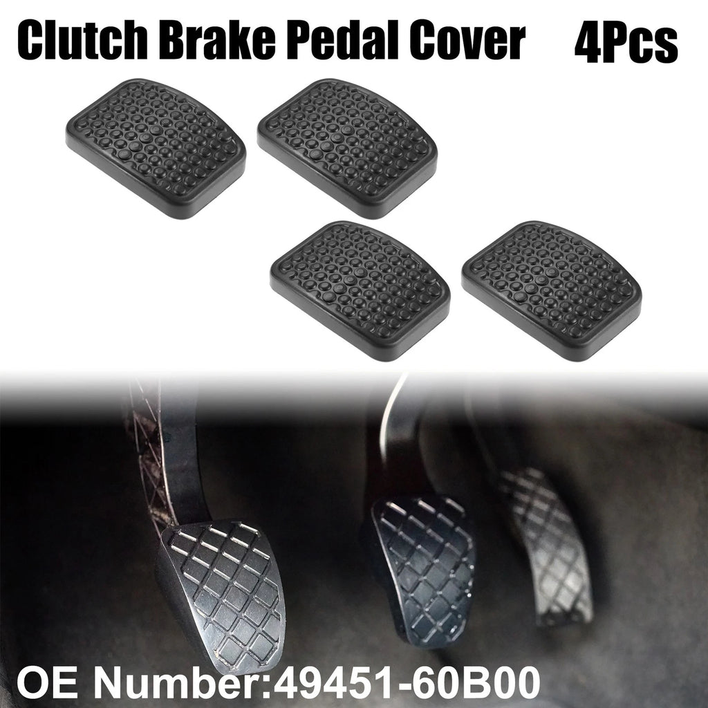 Set of 4 Clutch Brake Pedal Covers for Suzuki Aerio 