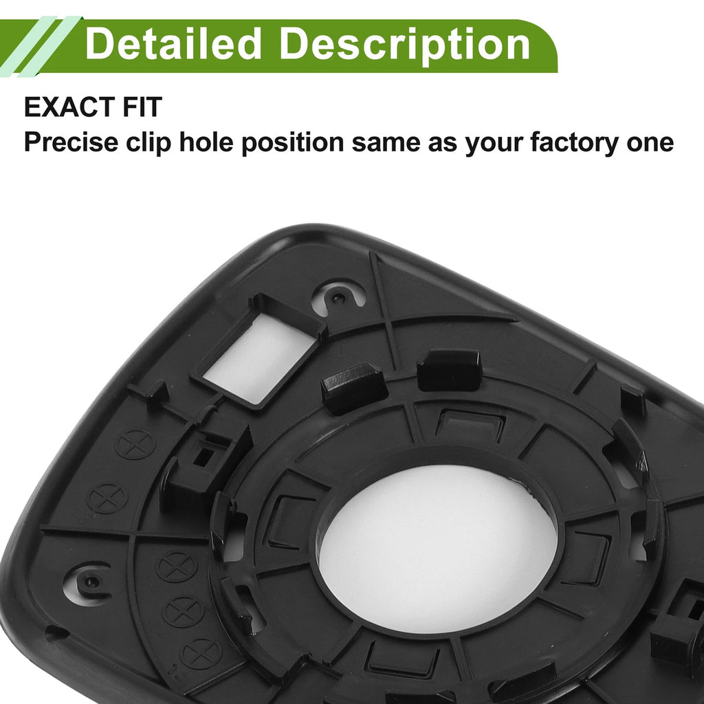 Left Side Mirror Glass Replacement for Hyundai I30 GD (2012–2017)
