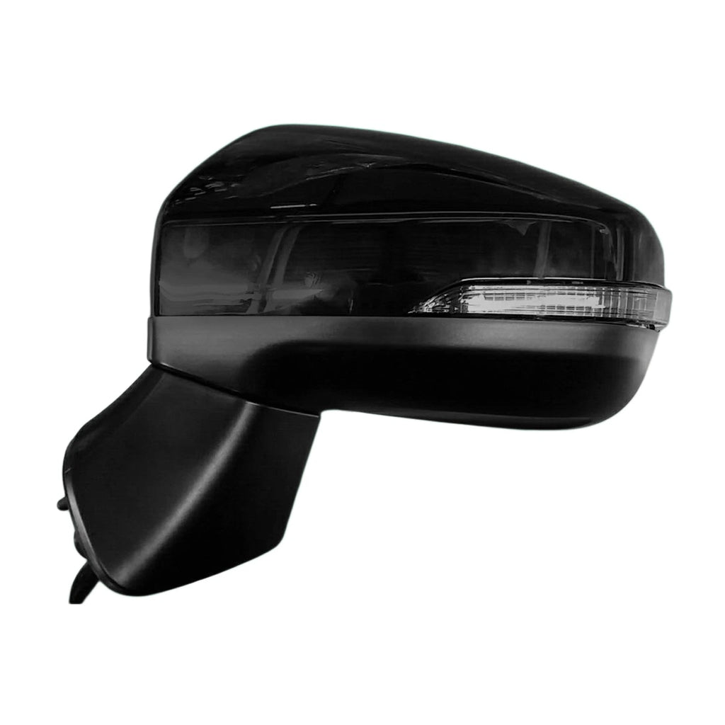Replacement Ready to Paint Driver Power Door Mirror w/Heated Glass/Turn Signal