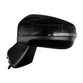 Replacement Ready to Paint Driver Power Door Mirror w/Heated Glass/Turn Signal