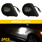 Side LED Mirror Lights Puddle for Dodge RAM 4500 5500 (2011–2018)
