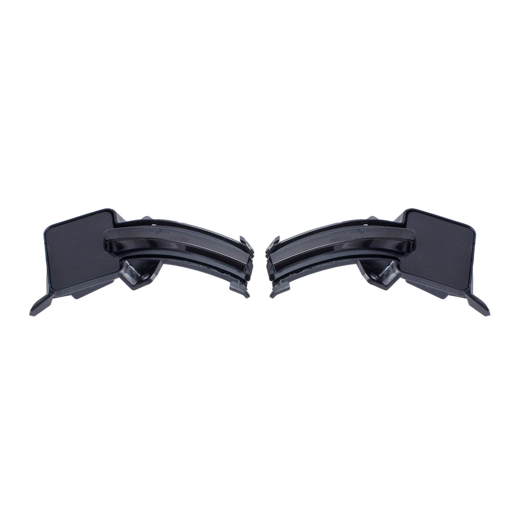 2X Smoked LED Dynamic Side Mirror Turn Signal Lights for Honda Civic (2016–2021)