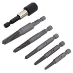 Stud Screw Extractor Hand Tools Remover Set Steel Treatment