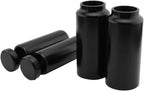 6Pcs Fork Cover Caps for Harley Street Bob FXBB (2018-2021) Black