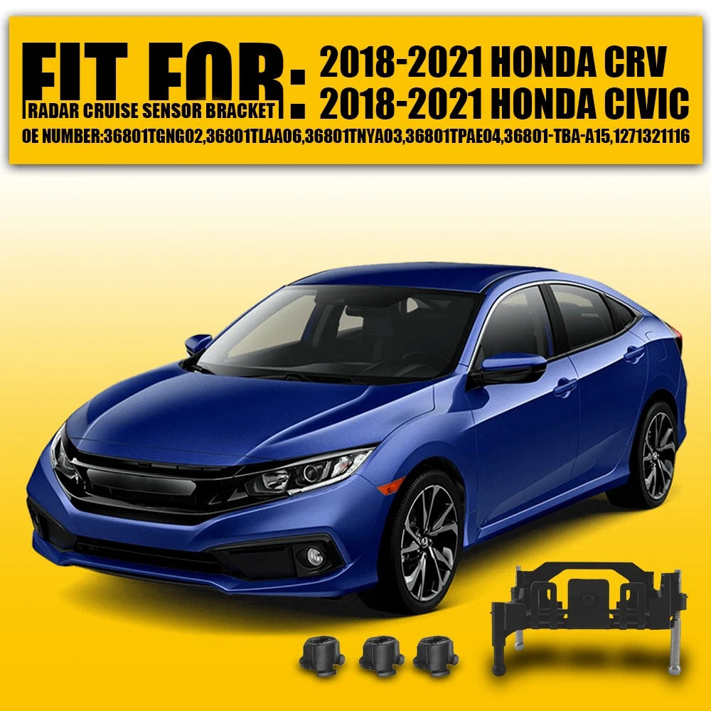 Radar Cruise Sensor Control Body Bracket for Honda Civic CR-V (2018–2021)