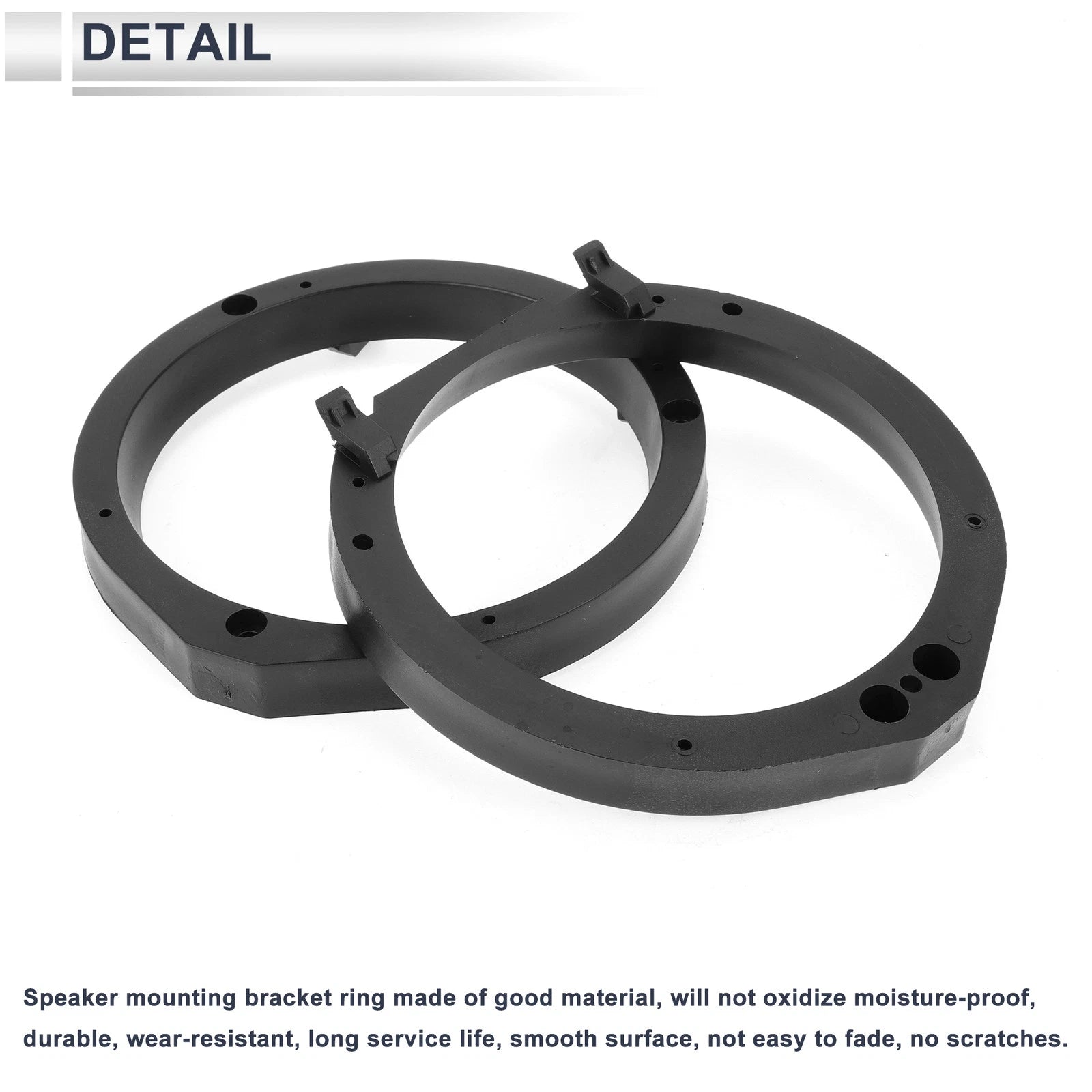 2X Speaker Spacer Ring Adapter for Toyota 6.5" Tweeter 