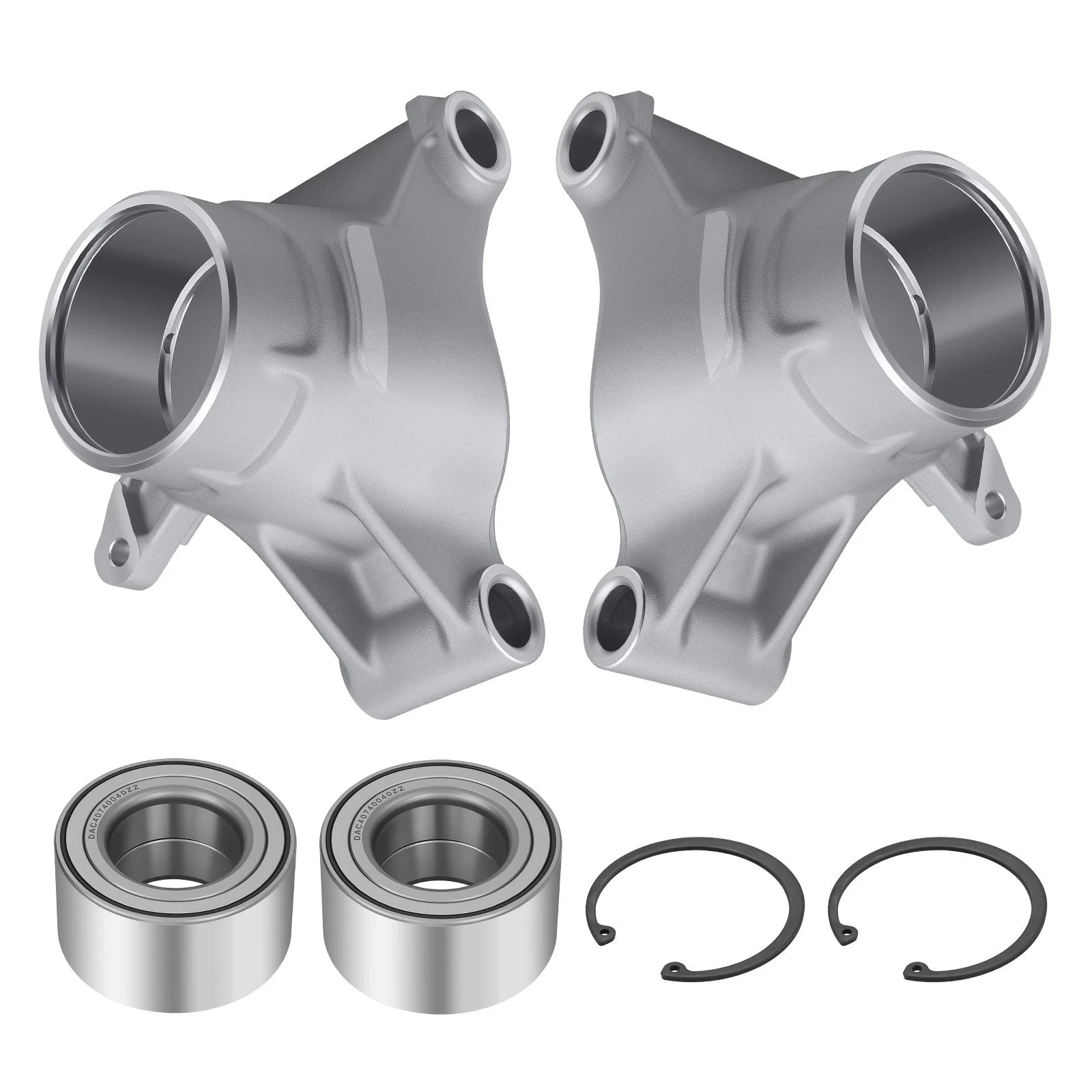 Set of 2 Rear Left & Right Wheel Carriers w/Bearings for Polaris RZR 800 S (2008–2014)