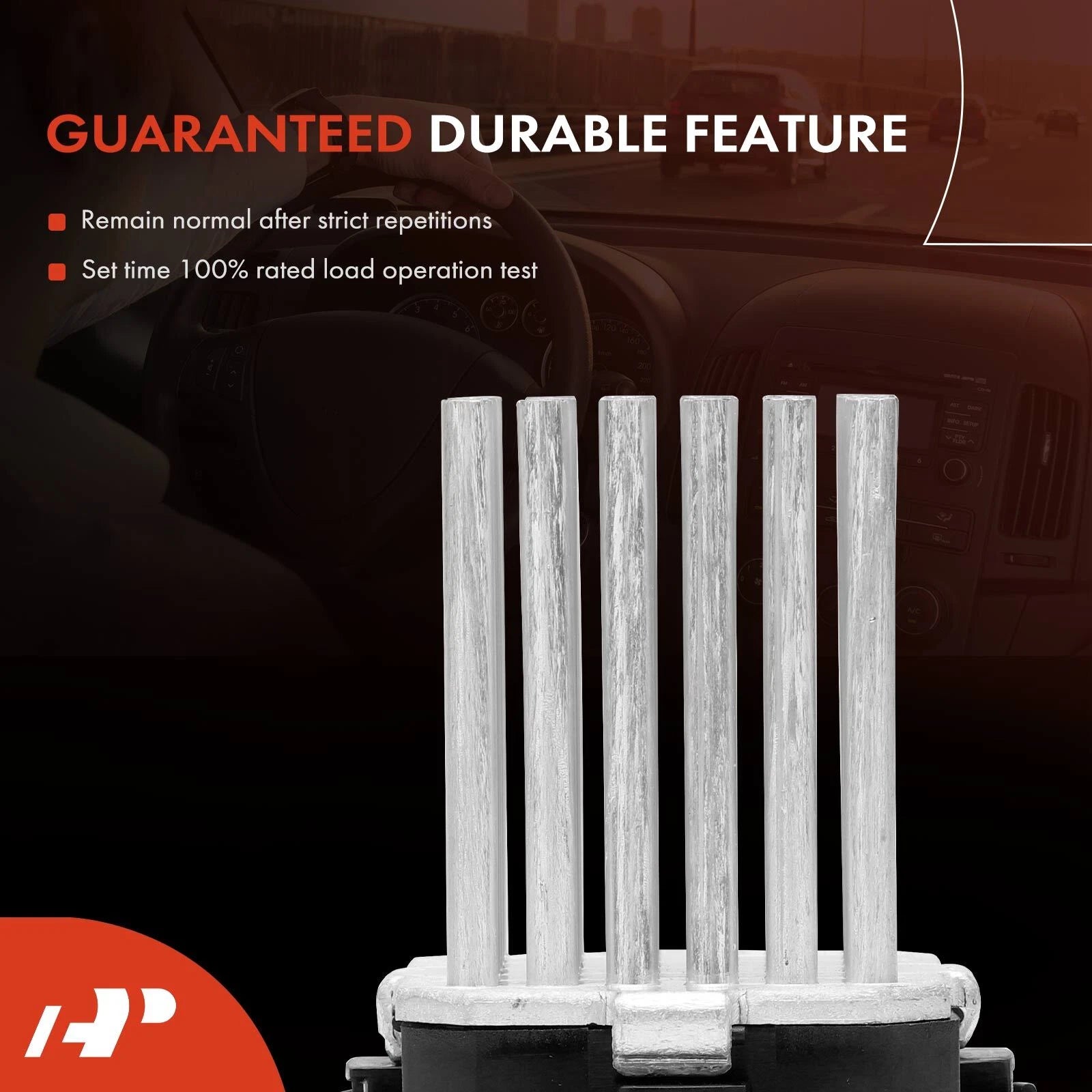 Rear HVAC Blower Motor Resistor for BMW X5 X6 (2007–2019)