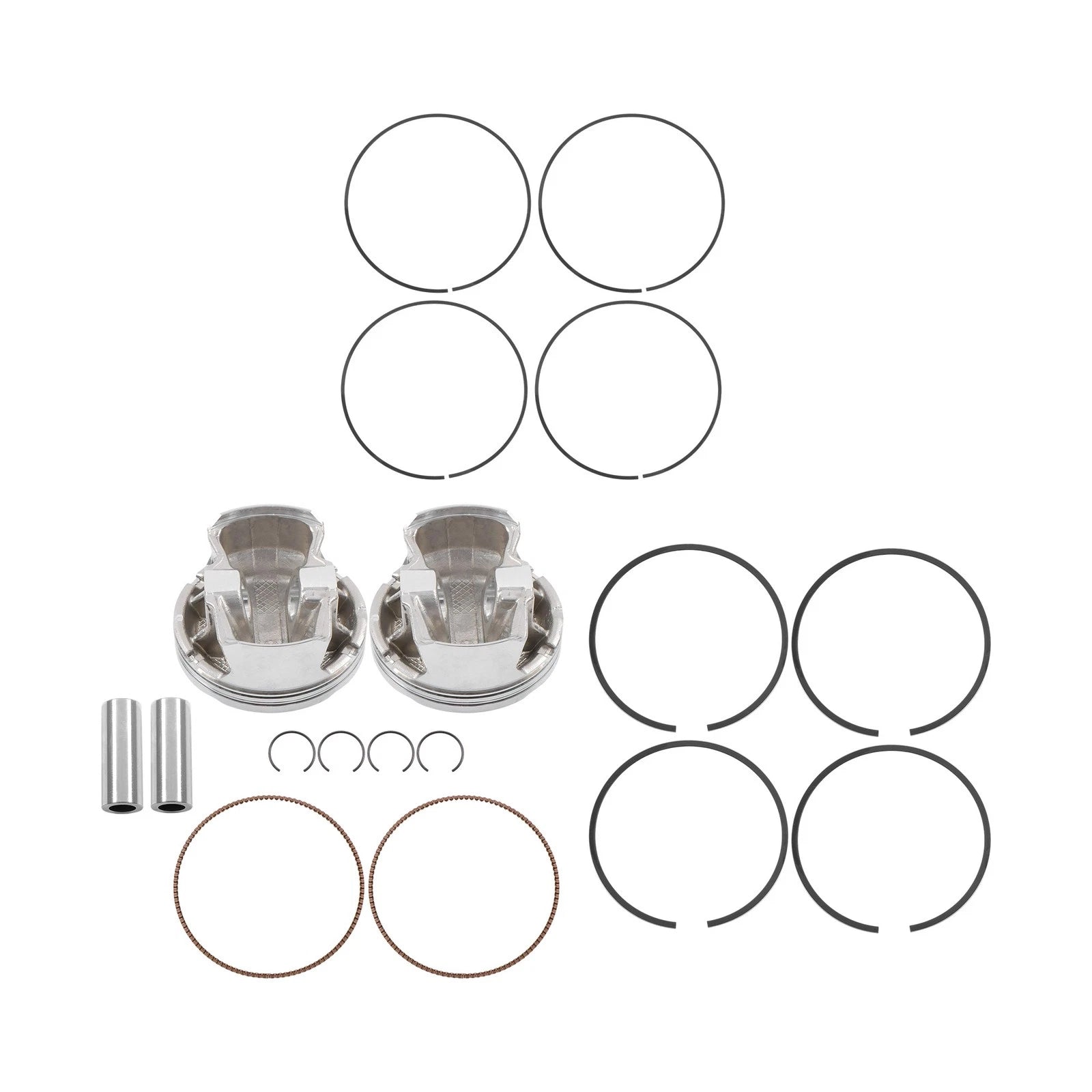 Cylinder Piston Kit w/ Rings for Polaris RZR XP 900 (2011–2013) / RZR 4 XP 900 (2012)