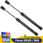 2X 10 Inch 20Lb Gas Struts for RV Door Truck Toolbox Lift Support C16-15049
