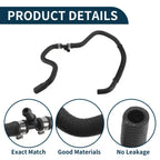 Radiator Hose for BMW 760Li 2007–2015 No. 17127589929 Plastic Coolant Pipe
