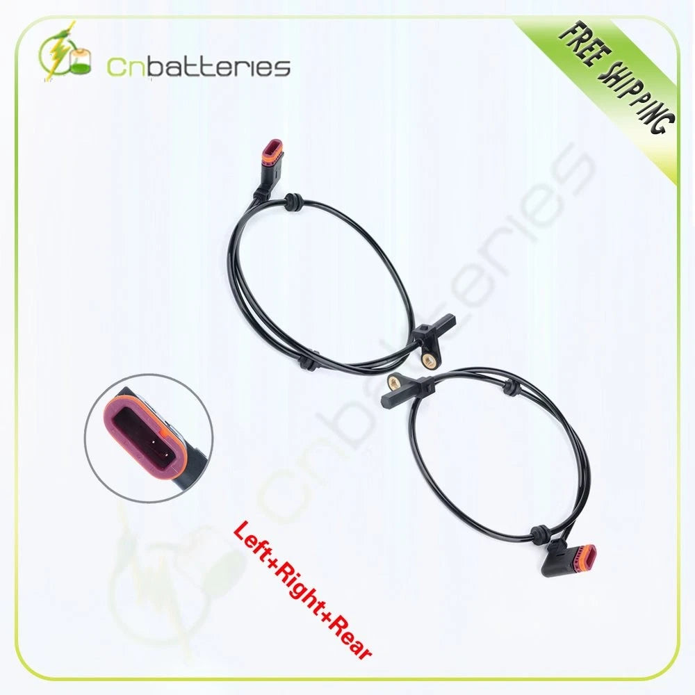2X Rear ABS Speed Sensor for Mercedes-Benz CL65 AMG (2008–2010)