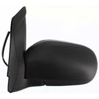 Power Mirror for Mazda MPV (2002–2006) Left Textured Black Manual Folding