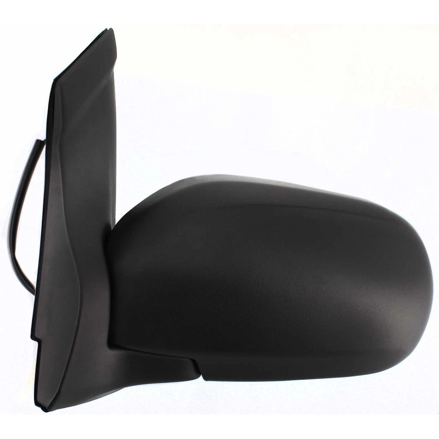 Power Mirror for Mazda MPV (2002–2006) Left Textured Black Manual Folding