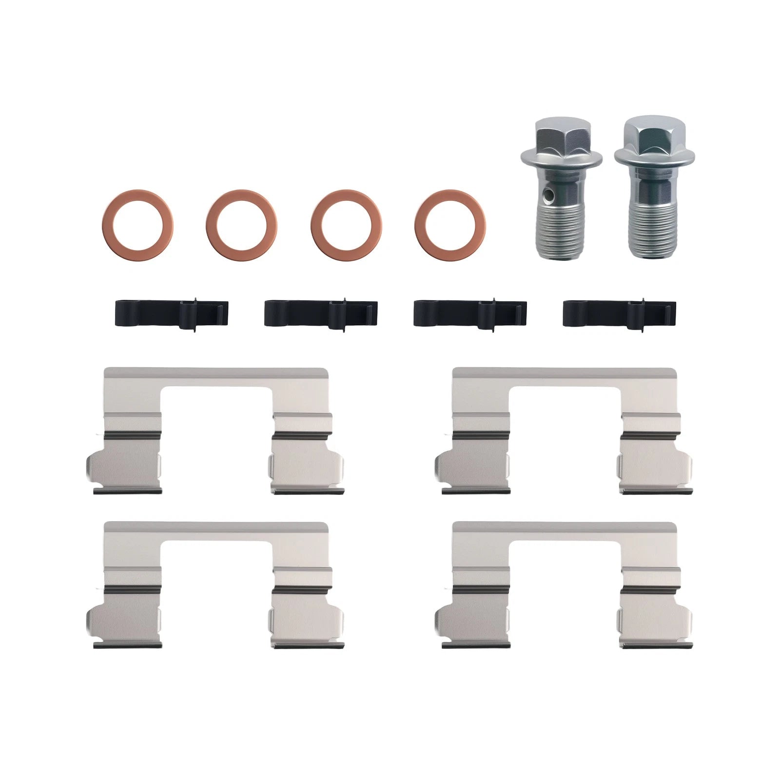 Front Left and Right Brake Calipers for Jeep Cherokee KL (2014–2018)