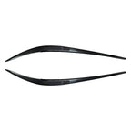Carbon Fiber Headlight Eyebrow Eyelid Covers for BMW 3 Series (2019-2021)
